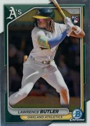 2024 Bowman Chrome MLB #59 Lawrence Butler レギュラーカード RC