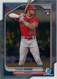 2024 Bowman Chrome MLB #64 Kyren Paris レギュラーカード RC