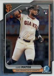 2024 Bowman Chrome MLB #83 Luis Matos レギュラーカード RC