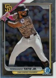 2024 Bowman Chrome MLB #92 Fernando Tatis Jr. レギュラーカード