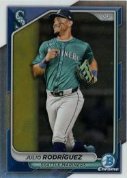 2024 Bowman Chrome MLB #95 Julio Rodriguez レギュラーカード