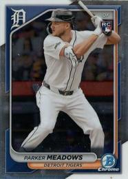 2024 Bowman Chrome MLB #98 Parker Meadows レギュラーカード RC