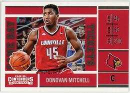 2017-18 Panini Contenders Draft Picks Game Day Tickets #29 Donovan Mitchell