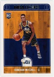 2017-18 Hoops #263 Donovan Mitchell RC