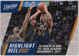 2017-18 Prestige Highlight Reel #10 Donovan Mitchell