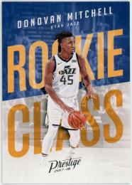 2017-18 Prestige Rookie Class #13 Donovan Mitchell