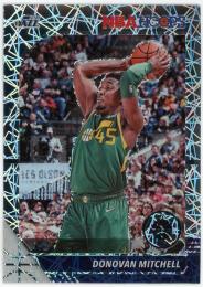 2019-20 Hoops Premium Stock Prizms Silver Laser #185 Donovan Mitchell