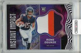 2024 PANINI Illusions Rome Odunze Patch Card (RC)【10/50】