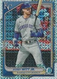 2024 Bowman Chrome MLB #1 Bobby Witt Jr.【Mojo Refractors/パラレル】レギュラーカード