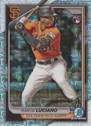 2024 Bowman Chrome MLB #43 Marco Luciano【Mojo Refractors/パラレル】レギュラーカード RC