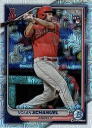 2024 Bowman Chrome MLB #47 Nolan Schanuel【Mojo Refractors/パラレル】レギュラーカード RC