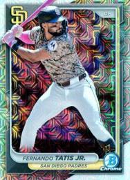 2024 Bowman Chrome MLB #92 Fernando Tatis Jr.【Mojo Refractors/パラレル】レギュラーカード