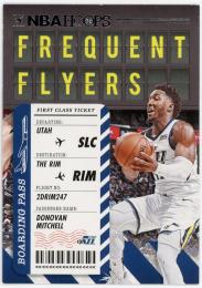 2020-21 Hoops Frequent Flyers #8 Donovan Mitchell