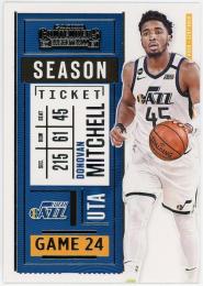2020-21 Panini Contenders #22 Donovan Mitchell