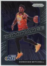 2020-21 Panini Prizm Dominance #6 Donovan Mitchell