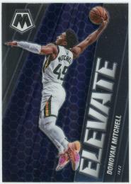 2020-21 Panini Mosaic Elevate #24 Donovan Mitchell