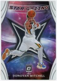 2020-21 Donruss Optic Star Gazing #10 Donovan Mitchell