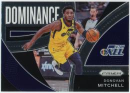 2021-22 Panini Prizm Dominance #11 Donovan Mitchell