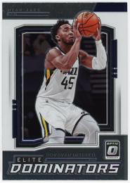 2021-22 Donruss Optic Elite Dominators #13 Donovan Mitchell