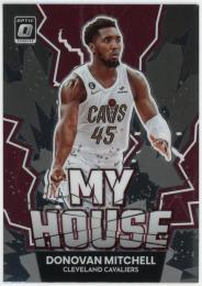 2022-23 Donruss Optic My House #1 Donovan Mitchell