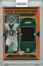 【裏面スレ傷あり】2024 PANINI Certified braelon Allen Memorabilia (RC)【226/249】