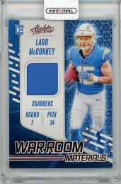 【表面下角若干白欠けあり】2024 PANINI Absolute Ladd McConkey Memorabilia (RC)【042/199】