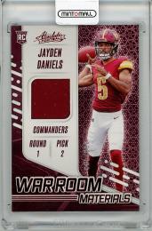 2024 PANINI Absolute Jayden Daniels Memorabilia (RC)【099/199】