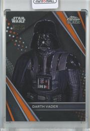 2023 Topps Star Wars Chrome Black Darth Vader Base/Orange/#25【3/25】 Return of the Jedi