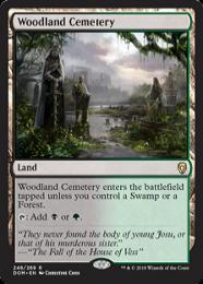 【DOM】【ENG】【Foil】《森林の墓地/Woodland Cemetery》
