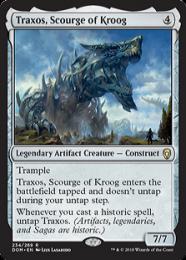 【DOM】【ENG】【Foil】《クルーグの災い魔、トラクソス/Traxos, Scourge of Kroog》