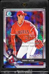2018 Bowman Chrome National Convention #BNRSO Shohei Ohtani RC Los Angeles Angels