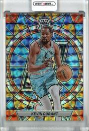 2022-23 Panini Mosaic Basketball Kevin Durant Stained Glass #9 Phoenix Suns