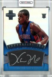 2012-13 Panini Innovation Basketball Khris Middleton Rookie Innovative Ink #31 RC Detroit Pistons
