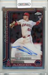 2025 Topps Chrome Samuel Aldegheri Rookie Autographs RC #RASA