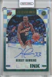 2018-19 Panini Hoops Hersey Hawkins Hoops Ink #43 Seattle Supersonics