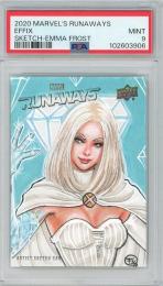 2020 UPPER DECK Marvel's Runaways Effix Sketches #NNO【1/1】【PSA9】 marvel
