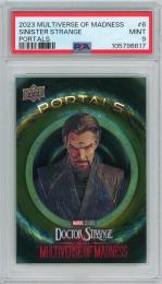 2023 UPPER DECK Doctor Strange in the Multiverse of Madness Sinister Strange Portals #P6【PSA9】 marvel