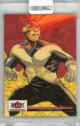 2024 FLEER Throwbacks Jomar Bulda 89 Marvel Edition Sketches #SKT【1/1】 marvel