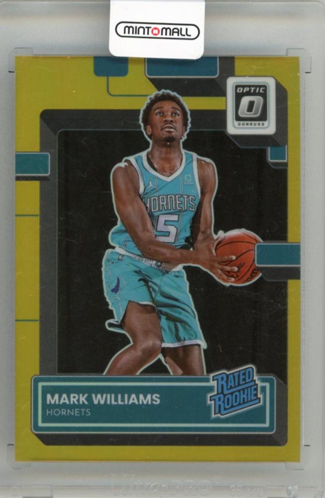 Mint Panini Donruss Optic Mark Williams Fast Break Gold Rr