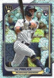 2024 Bowman MLB #39 Sal Frelick【Mega Box Chrome Mojo Refractors/パラレル】レギュラーカード RC