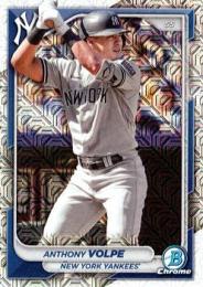 2024 Bowman MLB #76 Anthony Volpe【Mega Box Chrome Mojo Refractors/パラレル】レギュラーカード