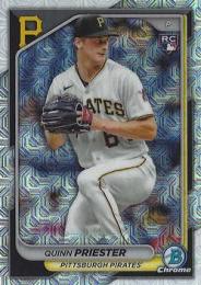 2024 Bowman MLB #67 Quinn Priester【Mega Box Chrome Mojo Refractors/パラレル】レギュラーカード RC