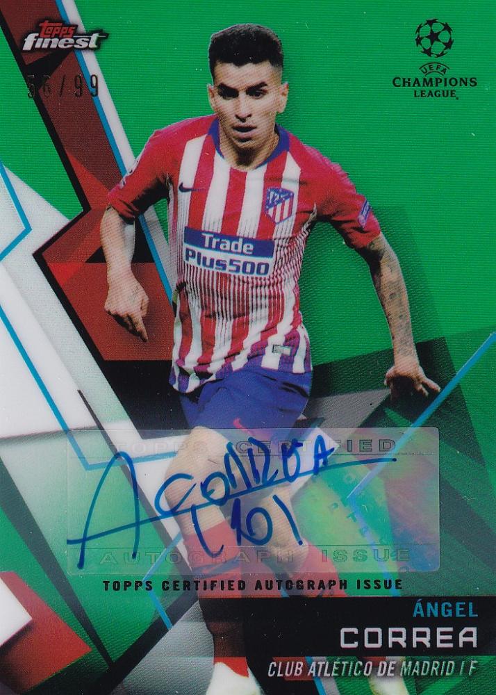 スポーツ選手 2018-19 topps Finest ANGEL CORREA スポーツ選手 2018