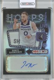 2025-26 Hoops Donte DiVincenzo Hoops Signs #HSDD Minnesota Timberwolves