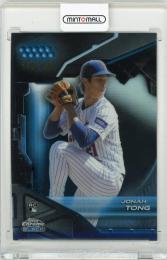 2026 Topps Chrome Black Jonah Tong Blue Refractor【078/150】 New York Mets