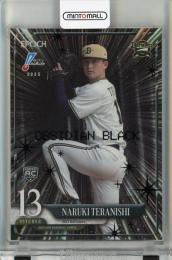 EPOCH NPB 2025 寺西成騎 レギュラーパラレルオブシディアンブラック版【08/10】 オリックスバファローズ