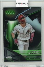 2026 Topps Chrome Black Corbin Carroll Green Refractor【45/99】 Arizona Diamondbacks