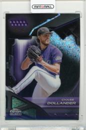 2026 Topps Chrome Black Chase Dollander Purple Mini Diamond Refractor【26/75】 Colorado Rockies