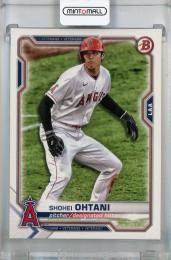 2021 Topps Bowman Shohei Ohtani Base #85  Los Angeles Angels