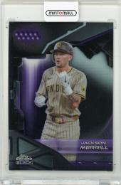 2026 Topps Chrome Black Jackson Merrill Purple Refractor【55/75】 San Diego Padres